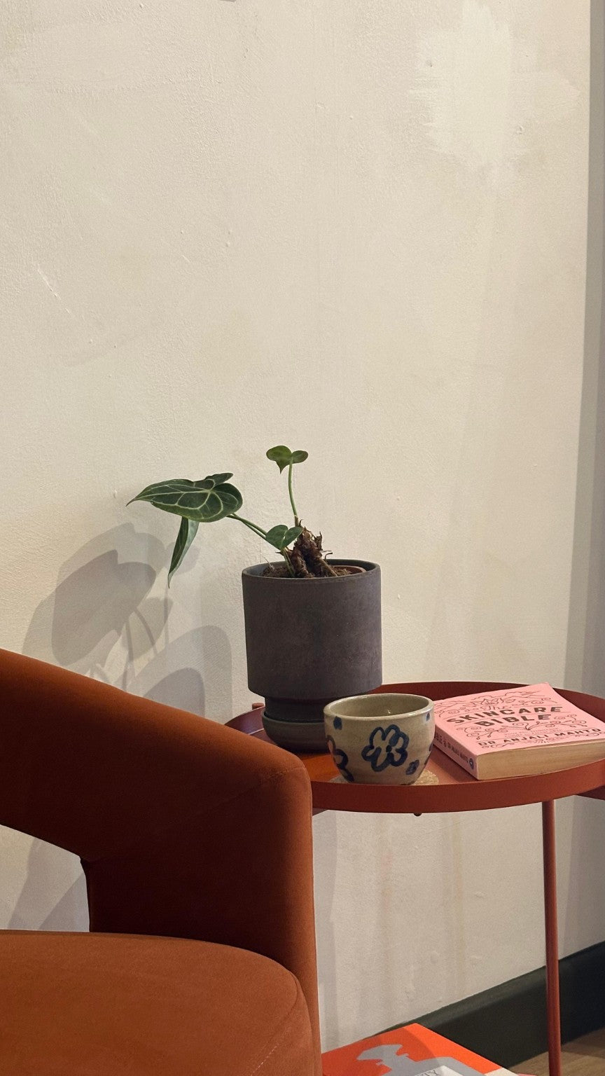 Seating and studio detail at SHY