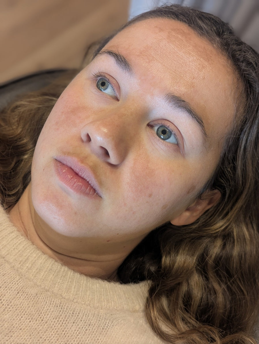 Brows before Microblading
