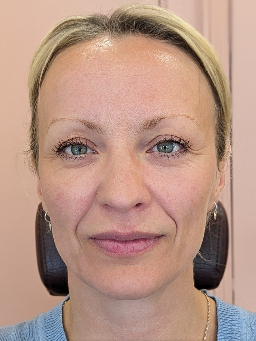 Brows before Microblading