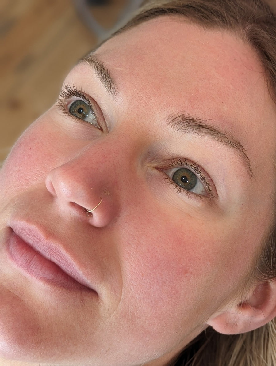 Brows before Microblading